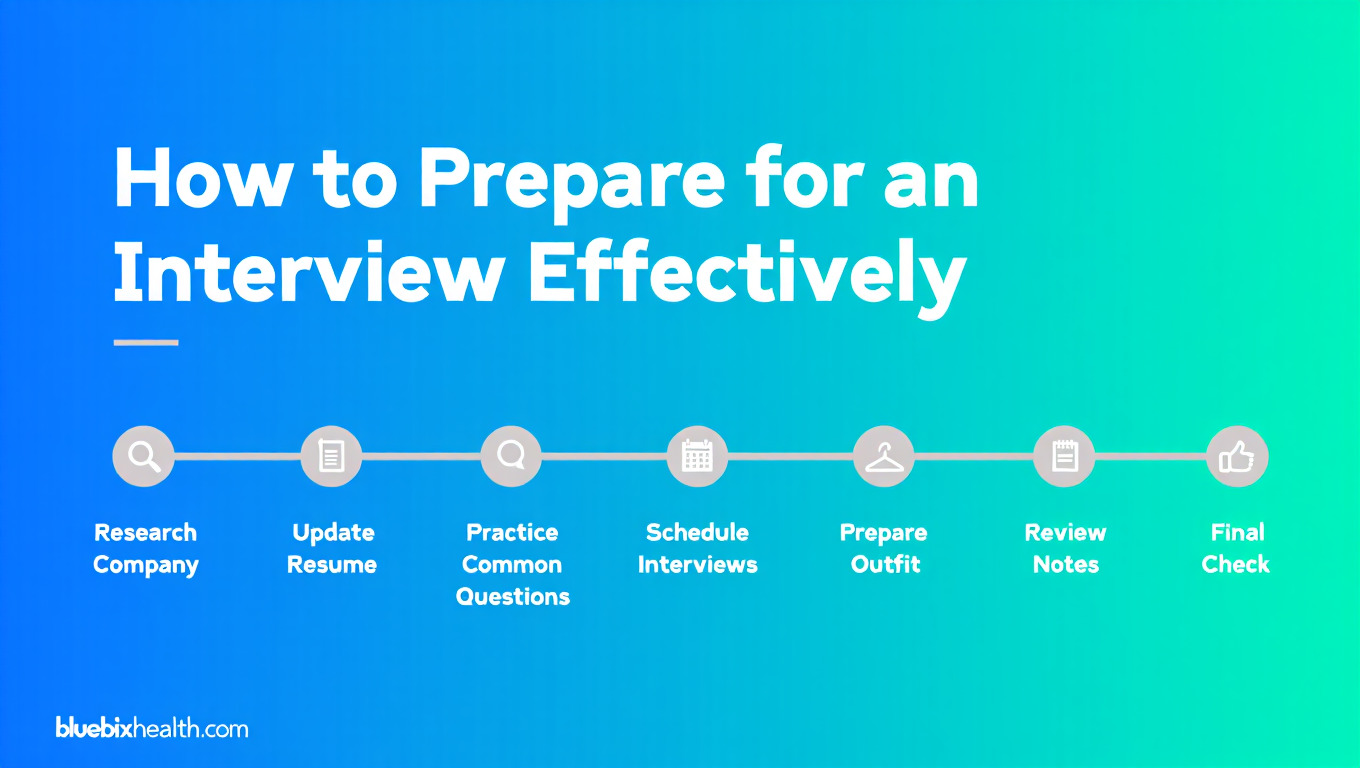 How to Prepare for an Interview Effectively