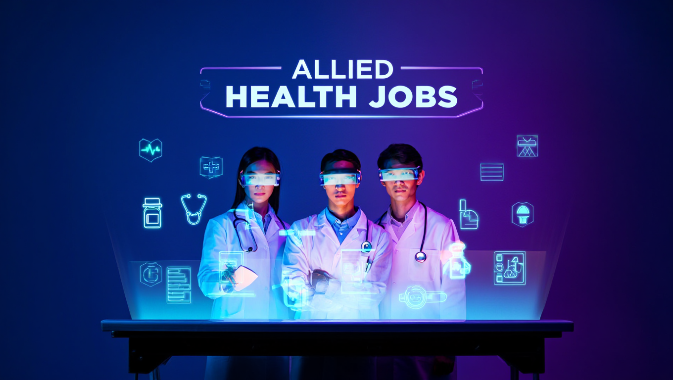 What is a job in allied health?