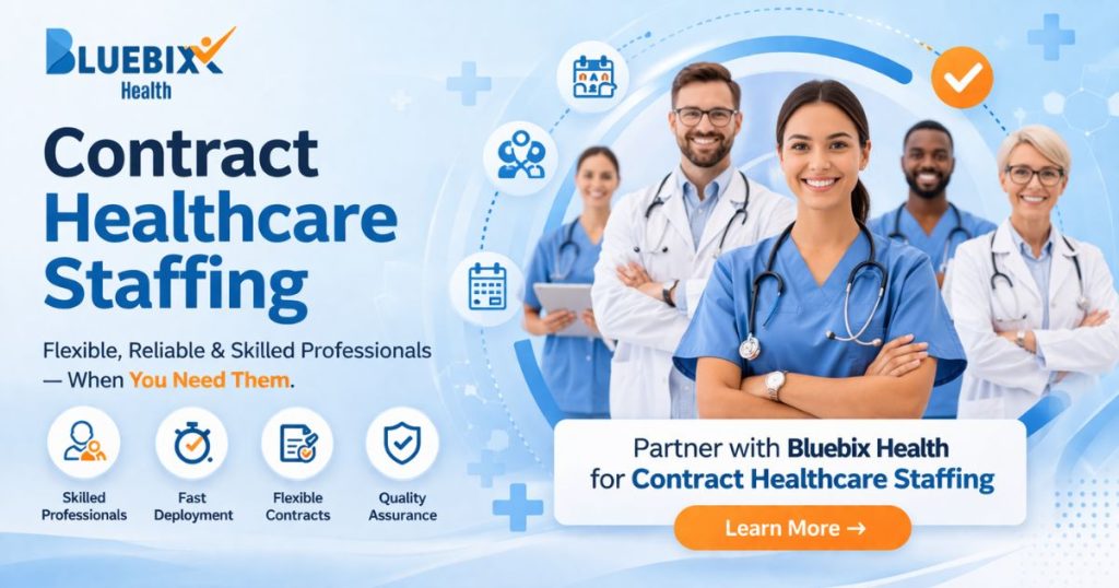 Contract healthcare staffing