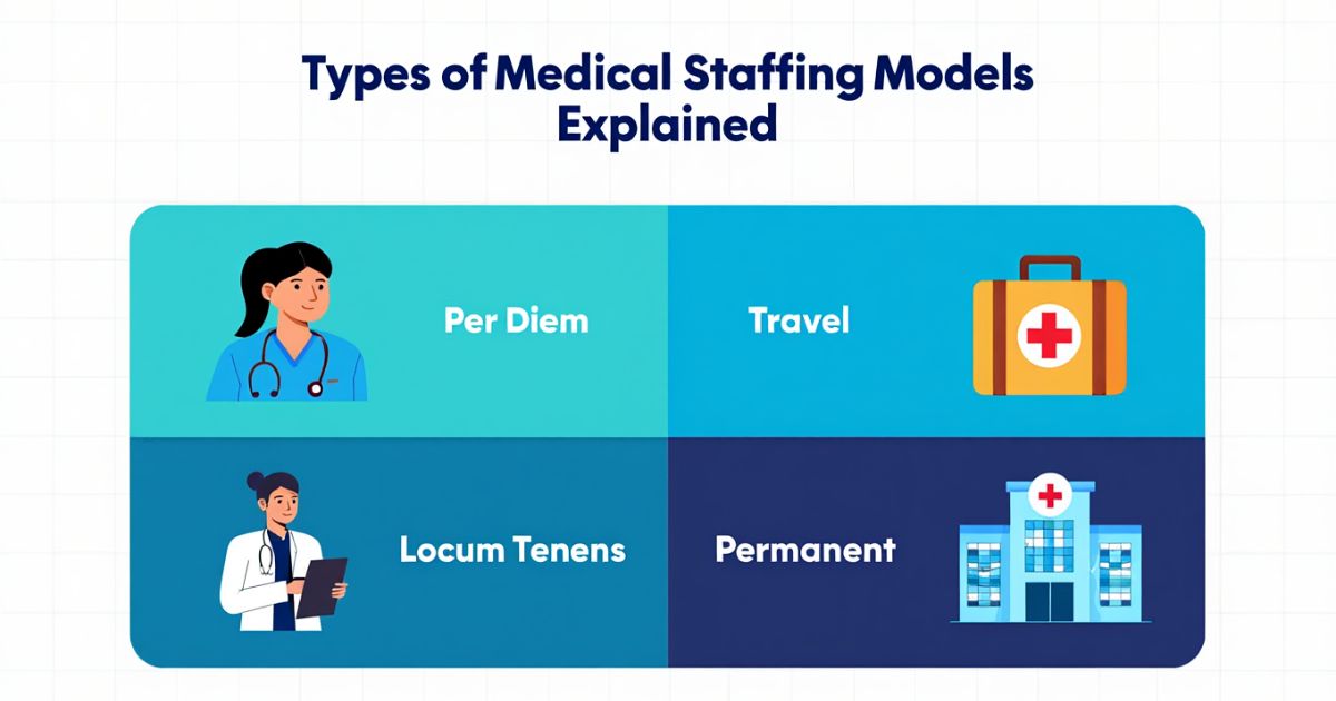 Types of Medical Staffing Models Explained